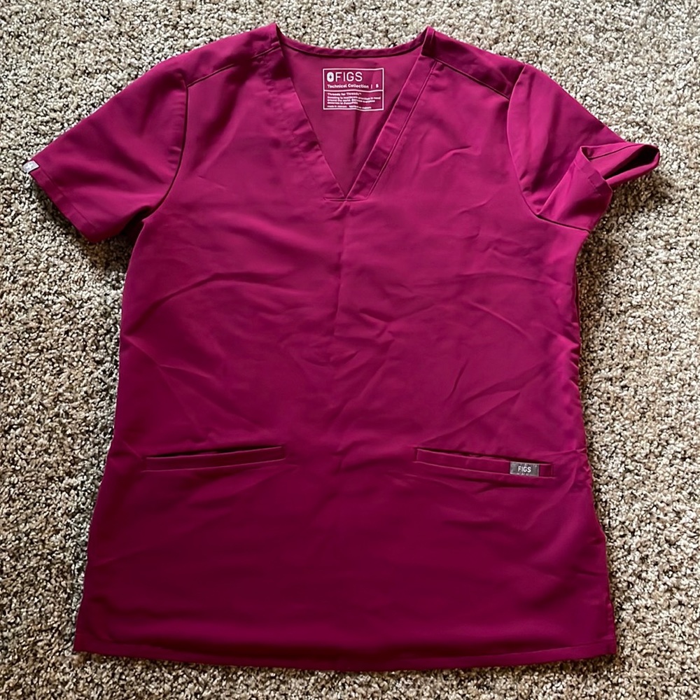 Figs Casma Scrub Top
